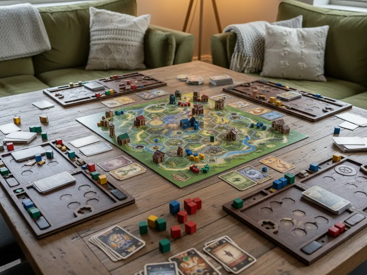 Jeux de société stratégiques complexes