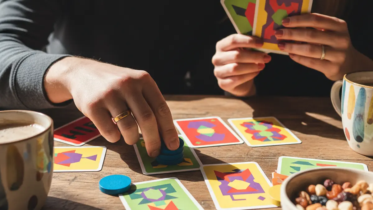 Stel dat samen een bordspel speelt tijdens een gezellige date
