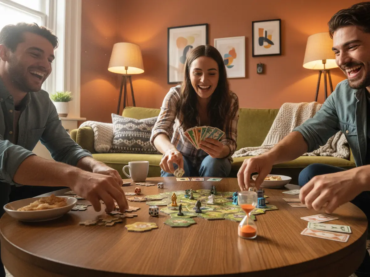 Chouettes jeux de société entre amis