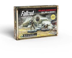 Fallout: Wasteland Warfare - Ed-E, Rex and Veronica - Uitbreiding - Modiphius Entertainment - Ongeschilderd
