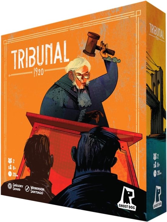 Tribunal 1920 - Bordspel - Bluff & Strategie Spel - Spel personen - Engelstalig