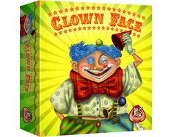 White Goblin Games Clown Face - Snel en leuk kaartspel