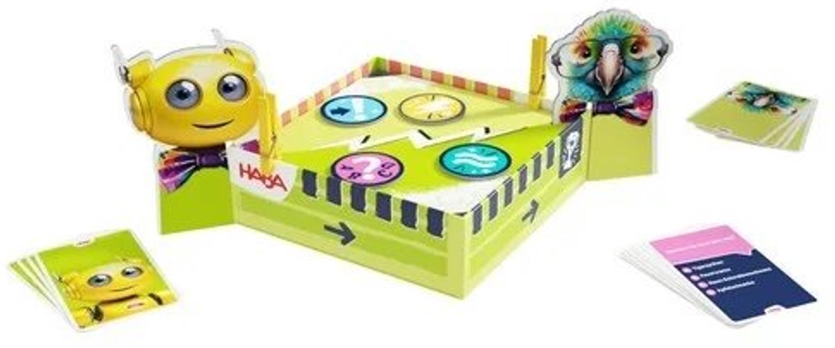 Haba jeu de quiz Team Quiz Challenge - Nature vs Technologie - 222 cartes.