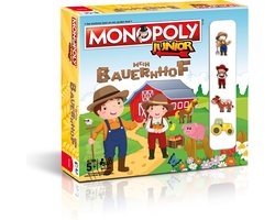 Winning Moves Monopoly Junior Mein Bauernhof Bordspel Economic simulation