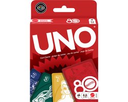 Mattel Games 80th Anniversary UNO Ruby Rode Kaartspel