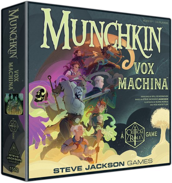 Munchkin Vox Machina - kaartspel - Engels