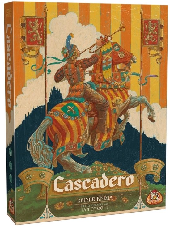 White Goblin Games - Cascadero - familiespel - 2 tot 4 spelers - 45 minuten - jaar