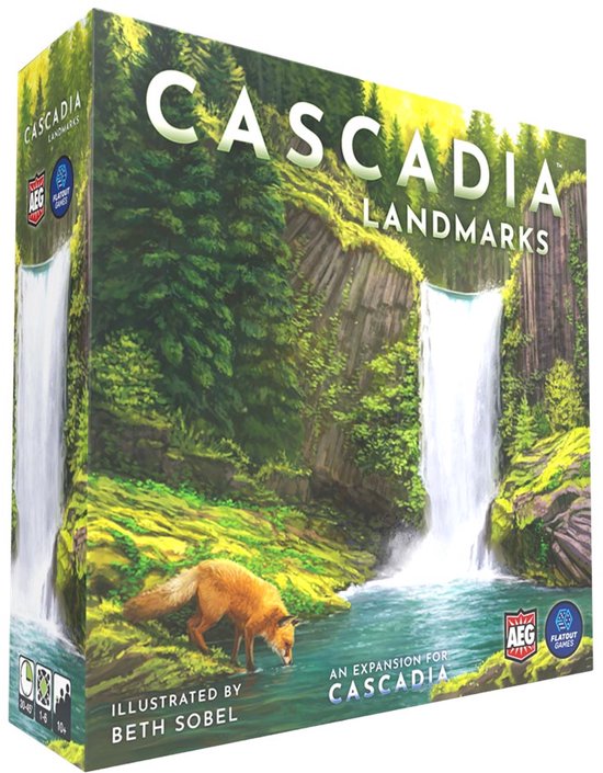 Cascadia Landmarks - Jeu de société - Version anglaise - Alderac Entertainment Group