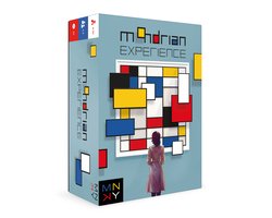 MNKY Entertainment spel Mondrian Experience bordspel kunst.