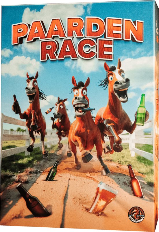 Paardenrace LE JEU DE SOCIÉTÉ - AVONDMAKERS - JEU À BOIRE - PARTY - DÉFI