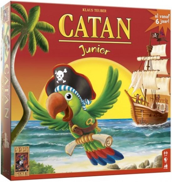 999 Games - Catan - Junior - Bordspel - jaar - Kinderspel - Gezelschapsspel - Educatief spel