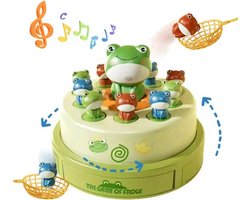 Kikkerspel- Bordspel- Vangspel- Kikker- 2 Spelers- Spelen- Gezelschapsspel- Jong en Oud- Muzikaal- Pop-up- Reactiespel