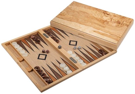 Philos Backgammon Sifnos groot magneetsluiting bordspel.