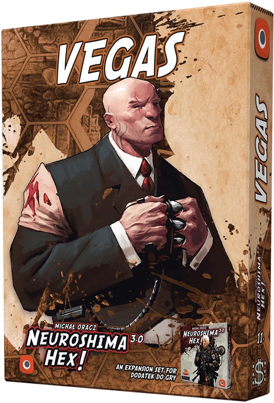 Neuroshima HEX 3.0 Vegas - Bordspel Uitbreiding - Engels