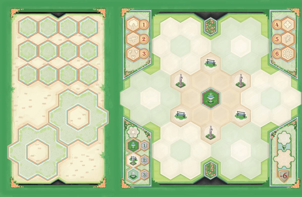 Next Move Games Azul : Le Jardin de la Reine - Jeu de société pour 2 à 4 joueurs