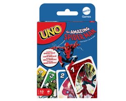 Mattel Games UNO Spiderman spelregels