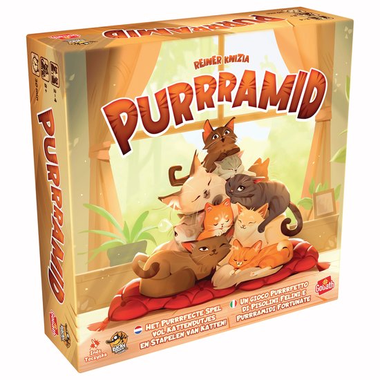 Purrramid - Familiespel - 2 tot 4 spelers - jaar