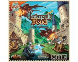 Catapult Feud - Engelstalig Bordspel - Strategisch Behendigheidsspel voor 2 Spelers
