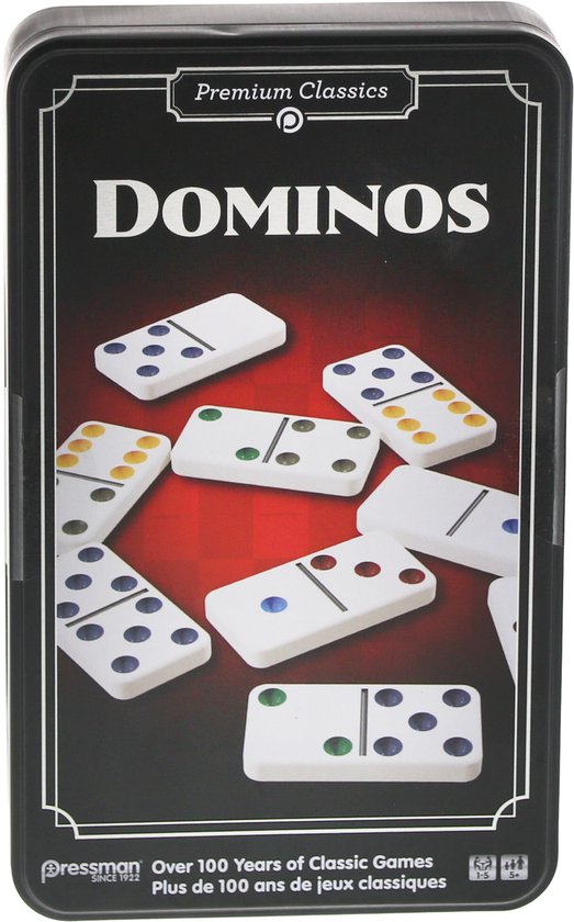 Goliath Double Six Dominos - Jeu d'action - Jeu familial - Dominos - Jeu de réflexion