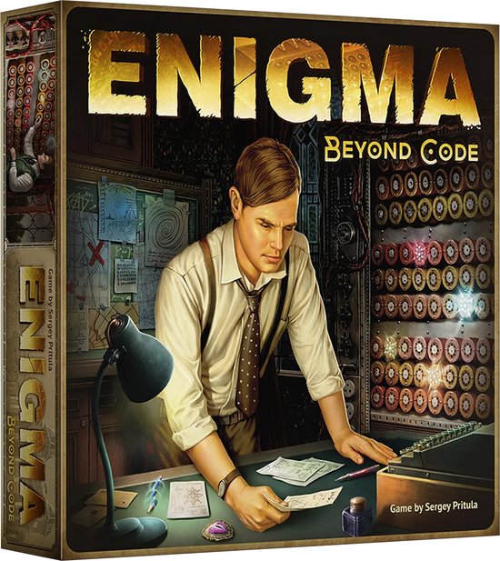 Crowd Games - Enigma Beyond Code - Bordspel - Engelstalige Versie