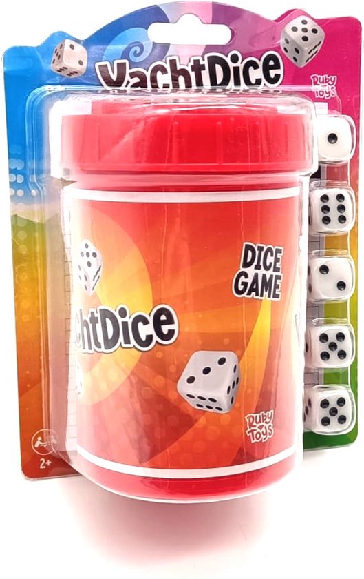 Yacht Dice - Dobbelspel Yahtzee + jaar - Strategie en geluk