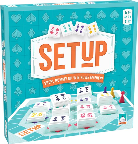 Bezzerwizzer SETUP - Bordspel -4 spelers - jaar