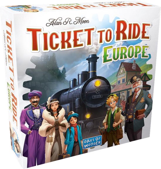 Ticket to Ride Europe - Nederlandstalig Bordspel - Strategisch Gezelschapsspel voor Familie & Vrienden