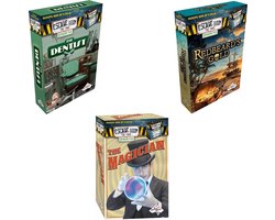Escape Room Uitbreidingsbundel - 3 Stuks - The Dentist & The Magician & Redbeard's Gold