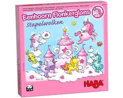 Haba - Haba Stapelspel Eenhoorn Flonkerglans Stapelwolken