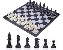 Solacis Magnetisch schaakspel - Magnetisch schaakbord - Reis schaakspel - Schaken - Schaakspel - Must have!