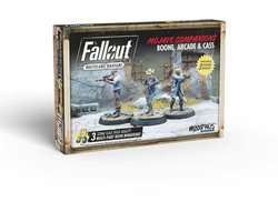 Fallout: Wasteland Warfare - Boone, Arcade and Cass - Uitbreiding - Modiphius Entertainment - Ongeschilderd