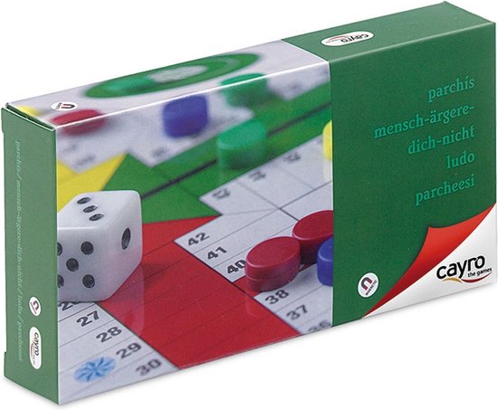 Cayro - Magnetic Parcheesi Small - Reiseditie - 2-4 Spelers - Geschikt Jaar