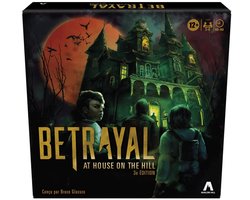 Omgoods- Bordspel Coöperatief - Horror/Bordspel - Betrayal at House on the Hill - Nieuwe Personages - 3de Enthousiast Editie - Samenwerken en Overleven - Strategiespel