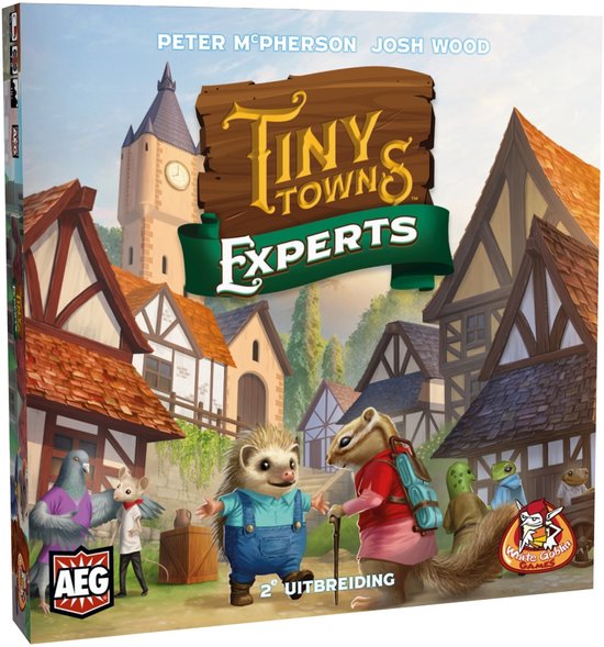 White Goblin Games - Tiny Towns: Experts - familiespel - 1 tot 6 spelers - 45 minuten - jaar