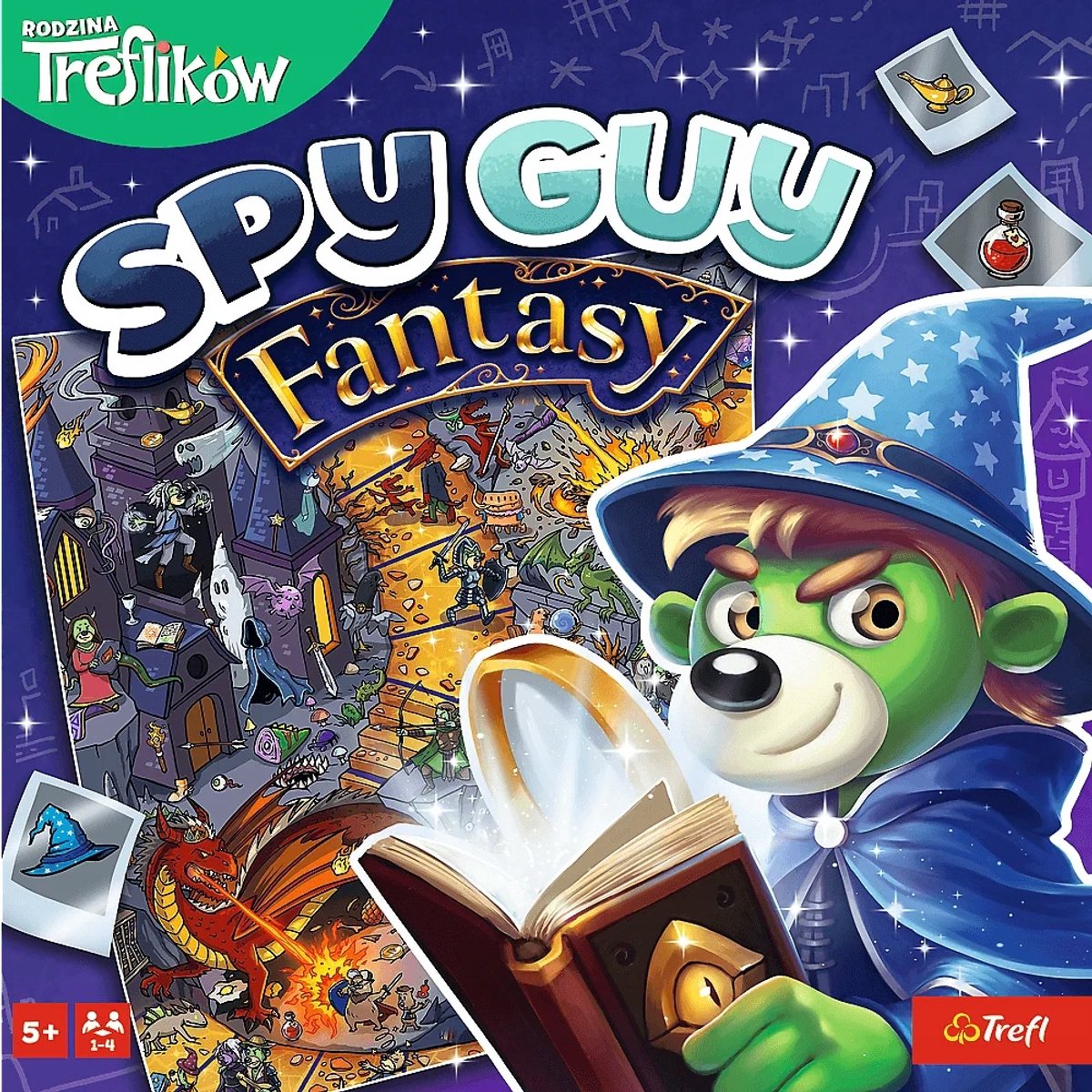 Trefl Spy Guy Fantasy – Bordspel – Coöperatief – Zoekspel – Jaar