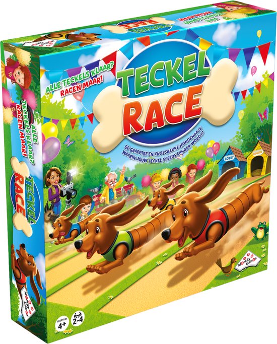 Teckelrace - Kinderspel - Grappig en knotsgek hondenrace spel