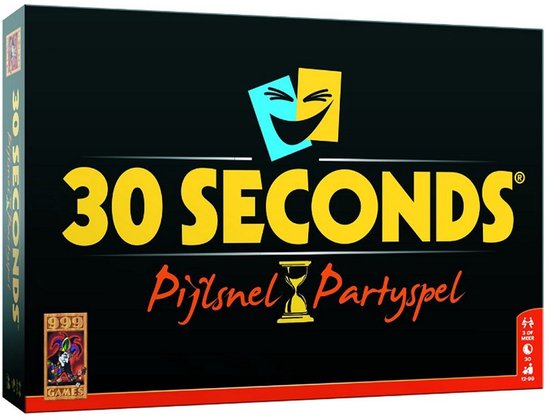 999 Games - 30 Seconds ® - Hilarisch Partyspel - Gezelschapsspel - Actiespel - Nederlandstalig