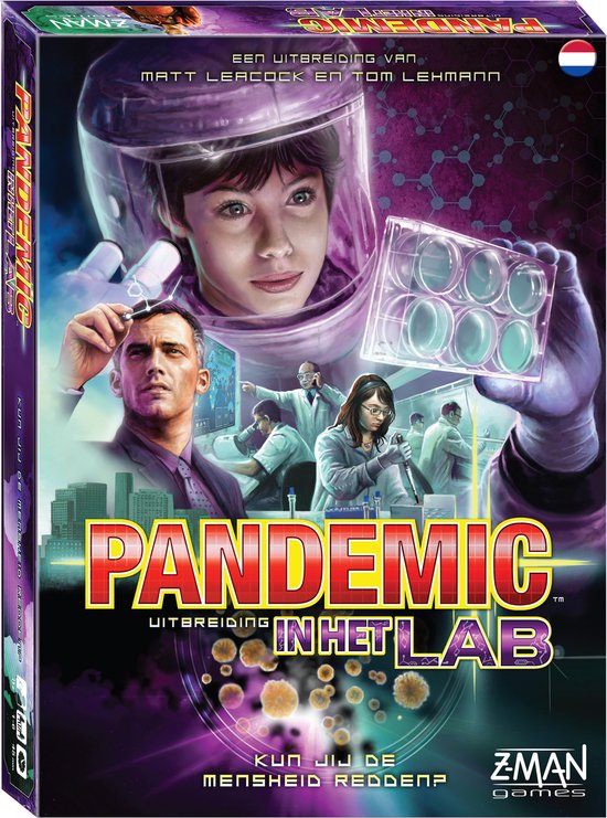 Z-Man Games Pandemic In Het Lab - Uitbreiding spelregels
