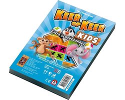 999 Games - Scoreblokken - Keer op Keer Kids - twee stuks - Dobbelspel