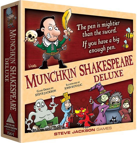 Munchkin Shakespeare Deluxe - Kaartspel - Engelstalig - Steve Jackson Games