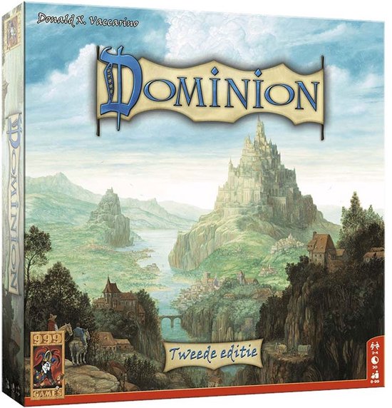 999 Games - Dominion - Basisspel - Kaartspel - Een echte klassieker - Met vele uitbreidingen - Gezelschapsspel - Deckbuilder