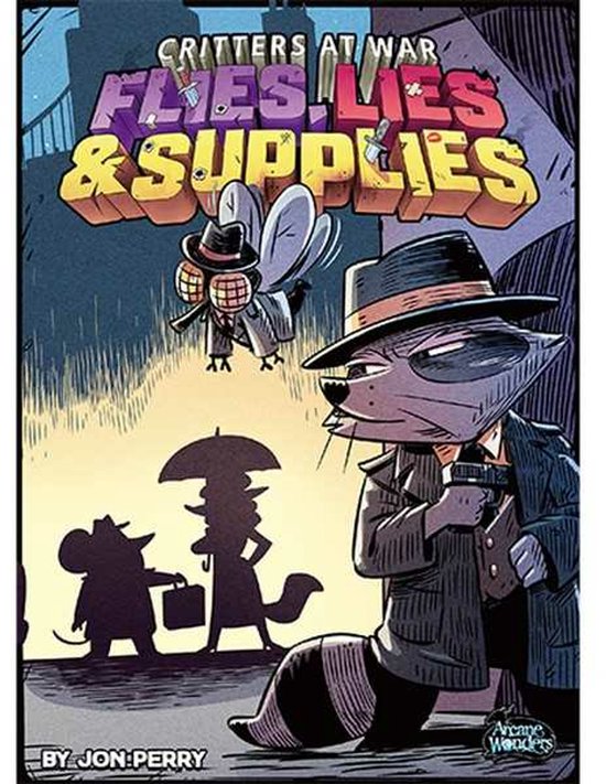 Asmodee Critters At War: Flies, Lies & Supplies 20 min Jeu de société