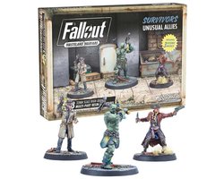Fallout: Wasteland Warfare - Survivors: Unusual Allies - Uitbreiding - Modiphius Entertainment - Ongeschilderd