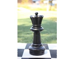 Ubergames - Schaakstuk - Koningin 60 cm - Zwart - Geschikt Voor Ubergames Schaakspel
