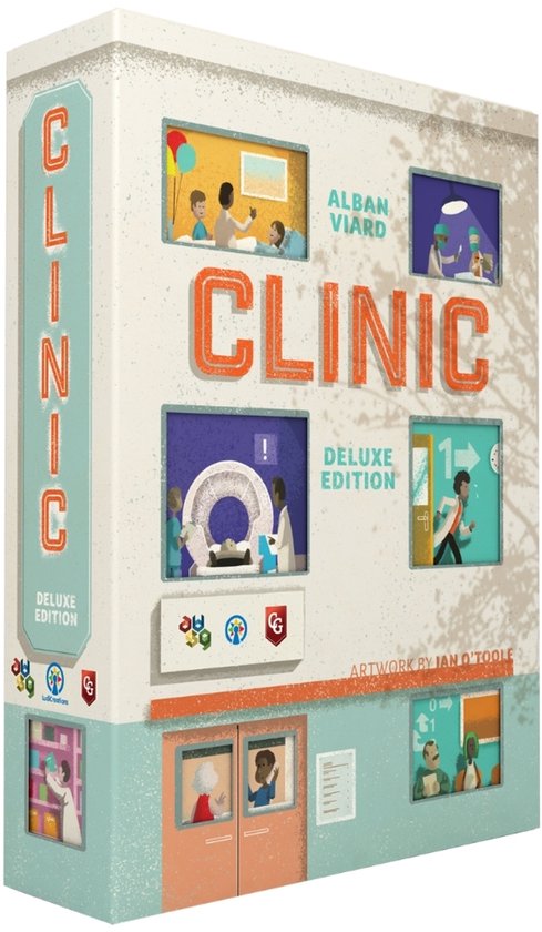 CliniC Deluxe Edition - Bordspel - Engelstalig