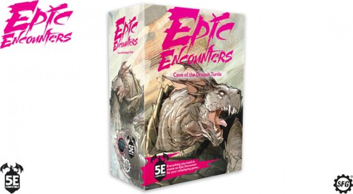 Epic Encounters Cove of the Dragon Turtle - RPG Miniaturen - Steamforged Games