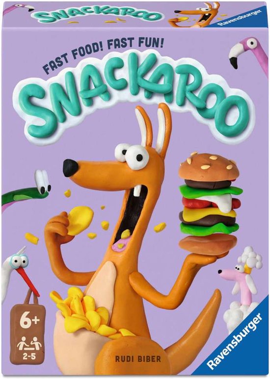 Ravensburger – Kaartspel Snackaroo – Snelheid en Geheugen