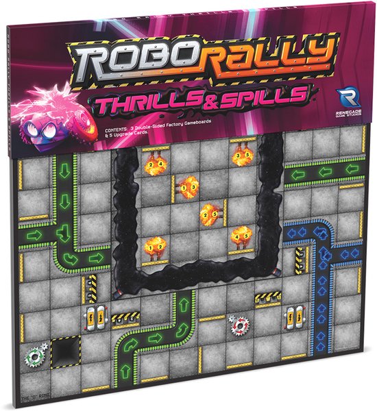 Robo Rally Thrills & Spills - Jeu de société - En anglais - Renegade Game Studios