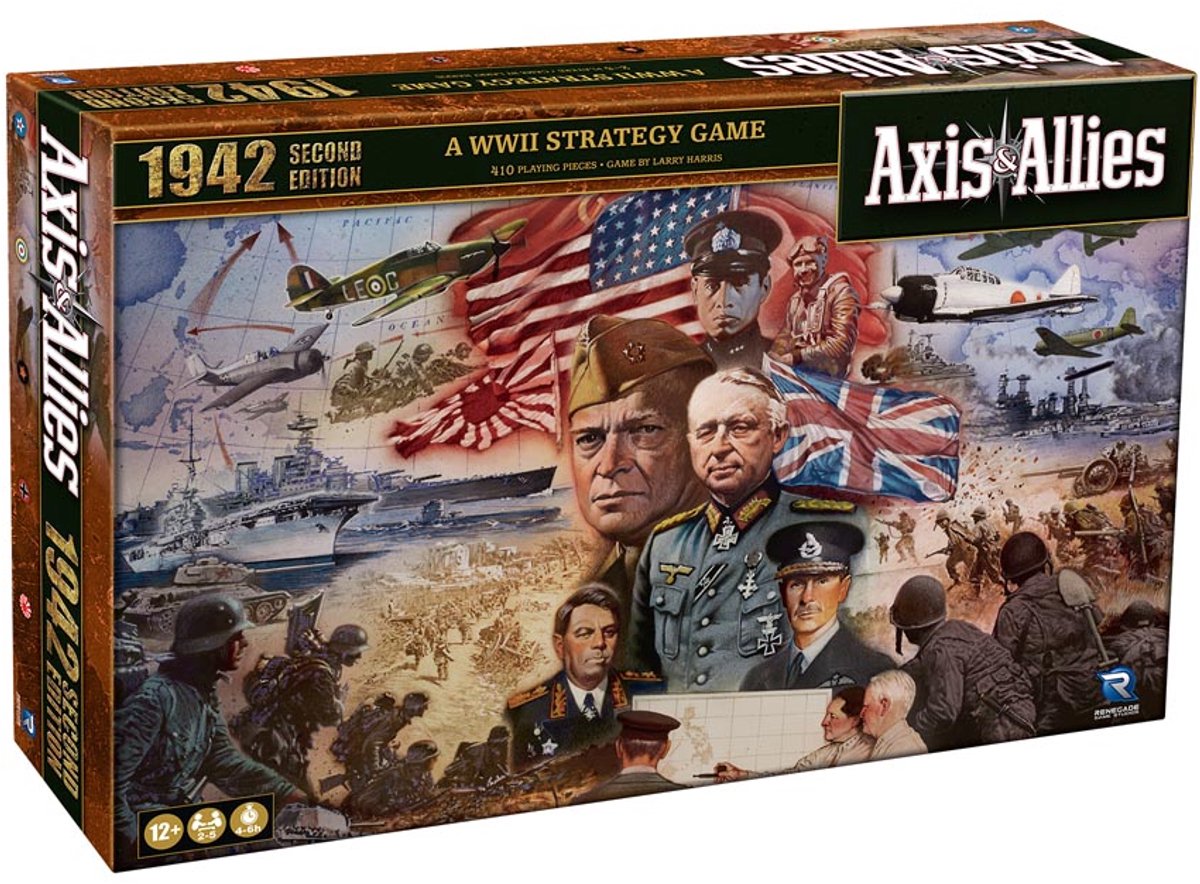Axis & Allies: 1942 Second Edition Bordspel - Engelstalig