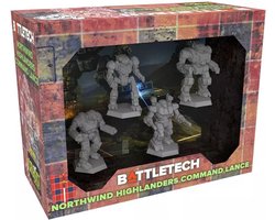 BattleTech: Northwind Highlanders Command Lance - Miniatures - Catalyst Game Labs